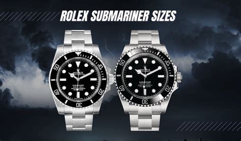 are all rolex submariners the same size|rolex submariner model numbers.